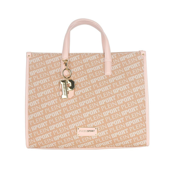 Pink Polyamide Women Shoulder Bag Pink Polyamide Women Shoulder Bag