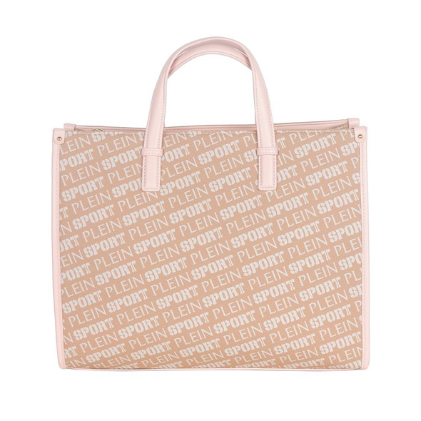 Pink Polyamide Women Shoulder Bag Pink Polyamide Women Shoulder Bag