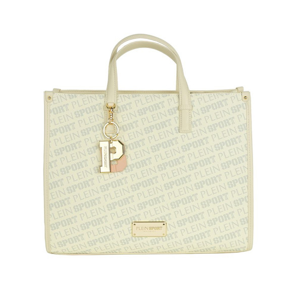 White Polyamide Women Shoulder Bag White Polyamide Women Shoulder Bag