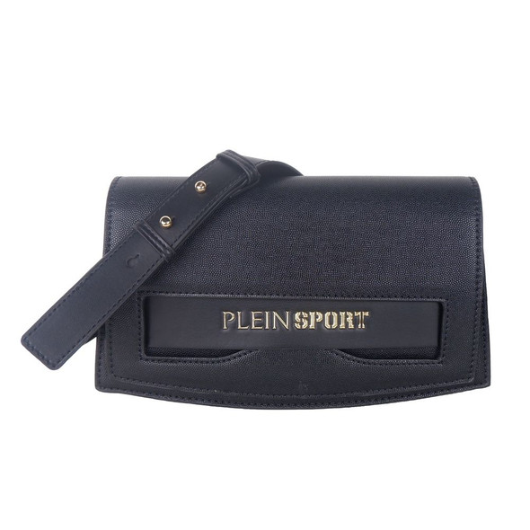 Black Polyethylene Women Crossbody Bag Black Polyethylene Women Crossbody Bag