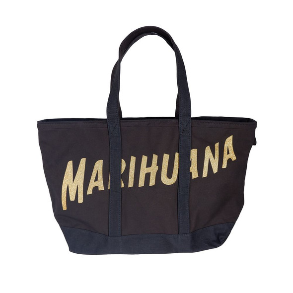 Chic Black Cotton Shoulder Bag Chic Black Cotton Shoulder Bag