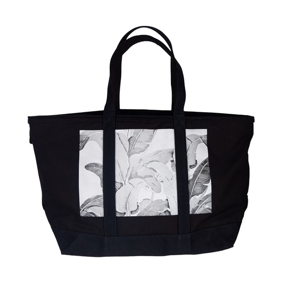 Chic Black Cotton Shoulder Bag Chic Black Cotton Shoulder Bag