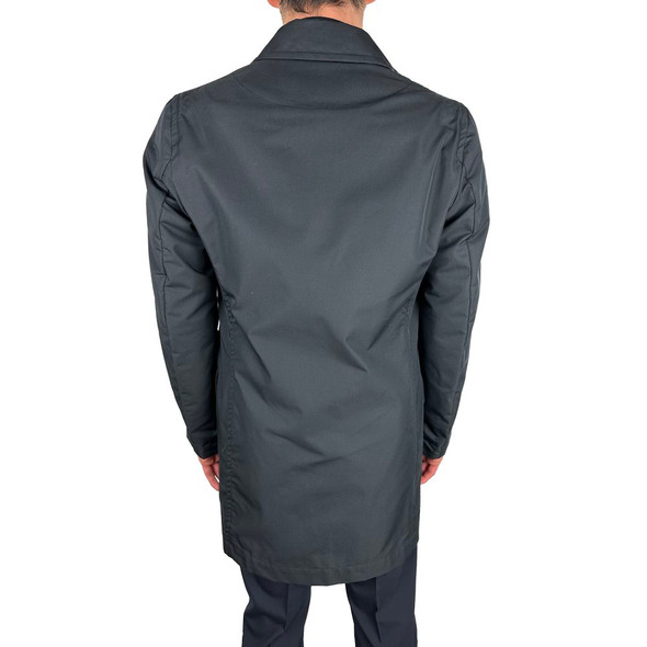 Aquascutum Blue Cotton Men Jacket Aquascutum Blue Cotton Men Jacket