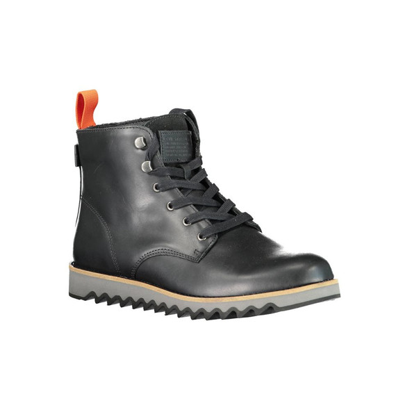 Black Leather Men Boot Black Leather Men Boot