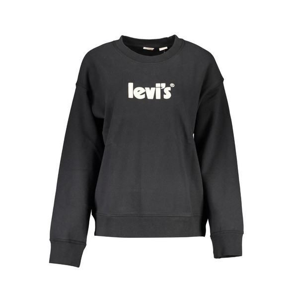 Levi's Black Cotton Women Sweater Levi's Black Cotton Women Sweater