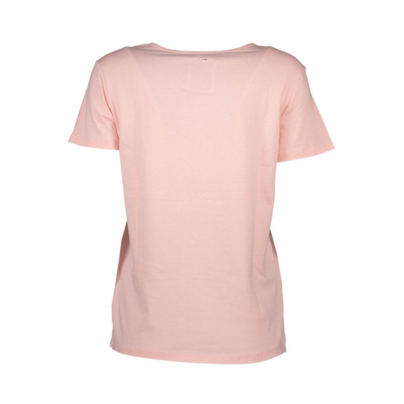 Silvian Heach Pink Cotton Unisex T-Shirt Silvian Heach Pink Cotton Unisex T-Shirt