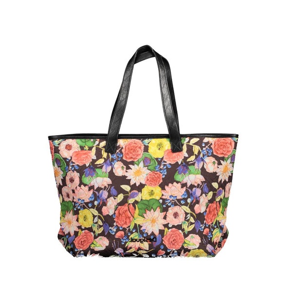 Desigual Black Polyethylene Women Handbag Desigual Black Polyethylene Women Handbag