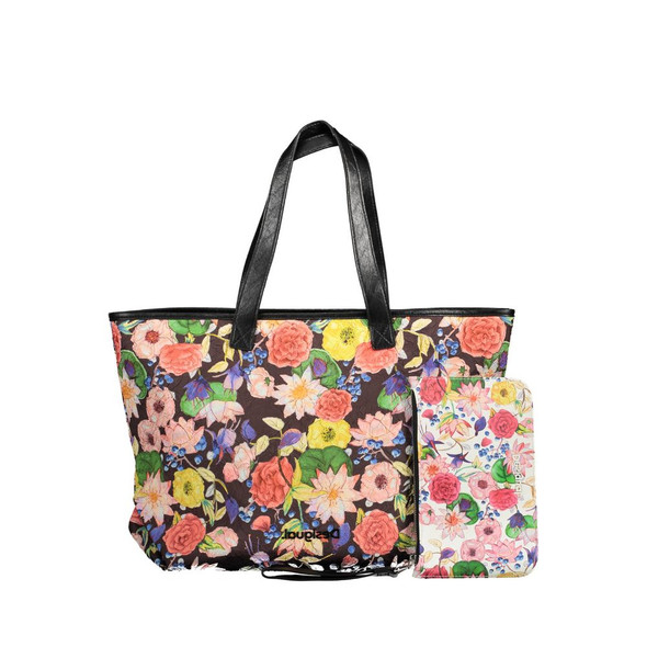 Desigual Black Polyethylene Women Handbag Desigual Black Polyethylene Women Handbag