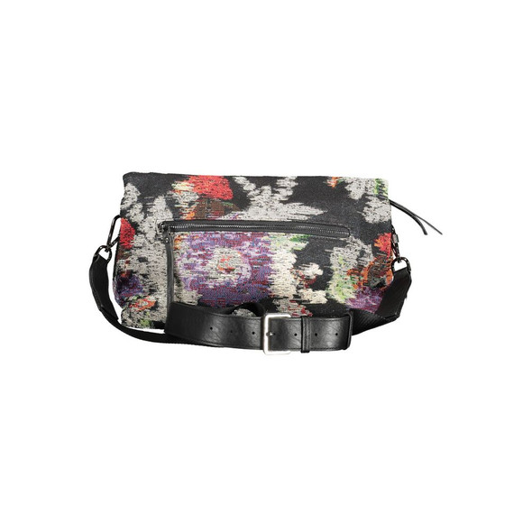 Desigual Black Polyester Women Handbag DE-14972 Desigual Black Polyester Women Handbag DE-14972
