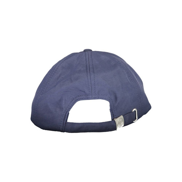 Blue Polyamide Men Cap Blue Polyamide Men Cap