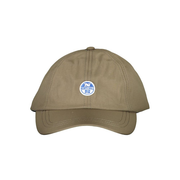 Green Polyamide Men Cap Green Polyamide Men Cap