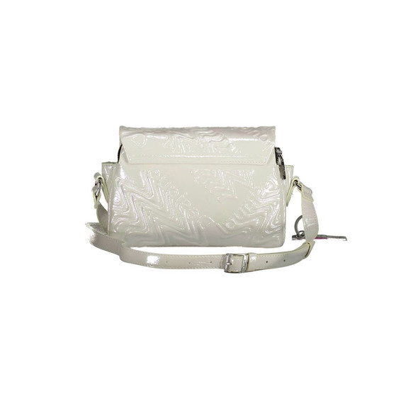 Desigual White Polyethylene Women Handbag Desigual White Polyethylene Women Handbag
