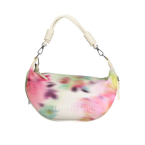 Desigual White Polyethylene Women Handbag DE-19522 Desigual White Polyethylene Women Handbag DE-19522