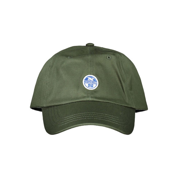 North Sails Green Cotton Men Cap North Sails Green Cotton Men Cap