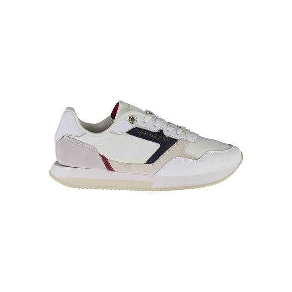 White Leather Women Sneaker TO-20369 White Leather Women Sneaker TO-20369