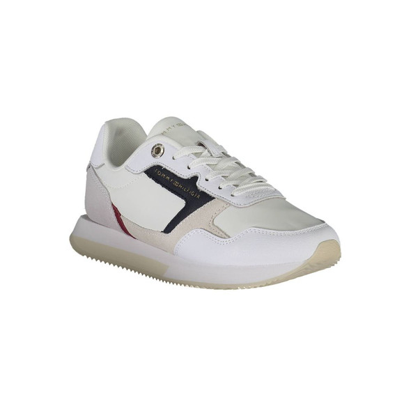 White Leather Women Sneaker TO-20369 White Leather Women Sneaker TO-20369