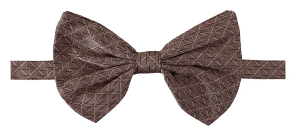 Gray Fantasy Print Adjustable Neck Papillon Bow Tie Gray Fantasy Print Adjustable Neck Papillon Bow Tie
