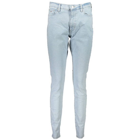 Tommy Hilfiger Light Blue Cotton Women Jean Tommy Hilfiger Light Blue Cotton Women Jean