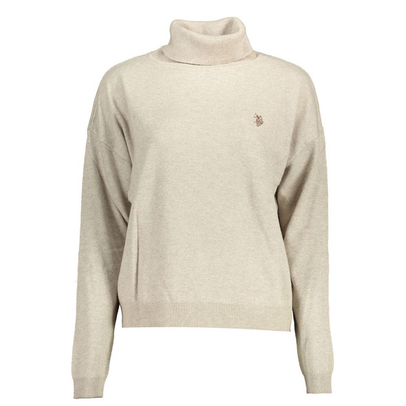 Beige Wool Women Sweater Beige Wool Women Sweater