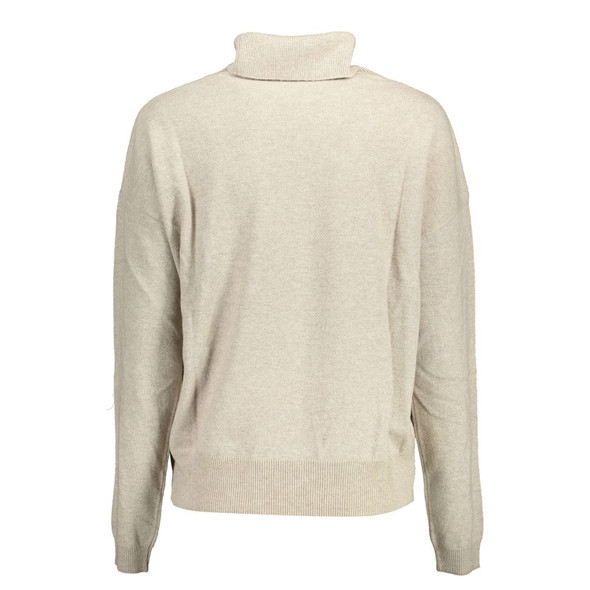 Beige Wool Women Sweater Beige Wool Women Sweater