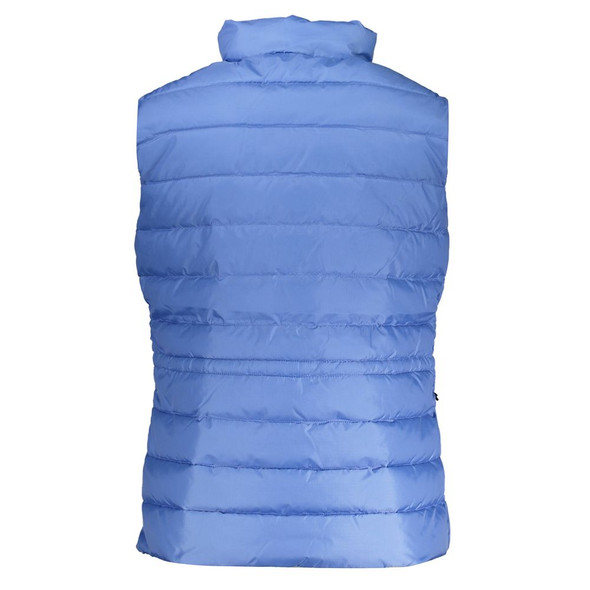 Light Blue Polyester Women Jacket Light Blue Polyester Women Jacket