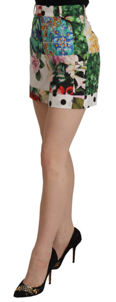 Multicolor High Waist Hot Pants Shorts SKI1832 Multicolor High Waist Hot Pants Shorts SKI1832