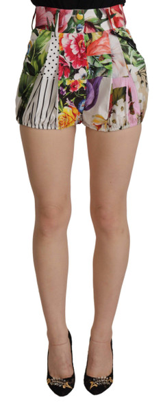Multicolor High Waist Hot Pants Shorts SKI1834 Multicolor High Waist Hot Pants Shorts SKI1834