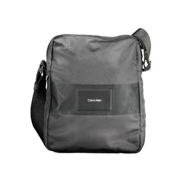 Black Polyester Men Shoulder Bag CA-14624 Black Polyester Men Shoulder Bag CA-14624