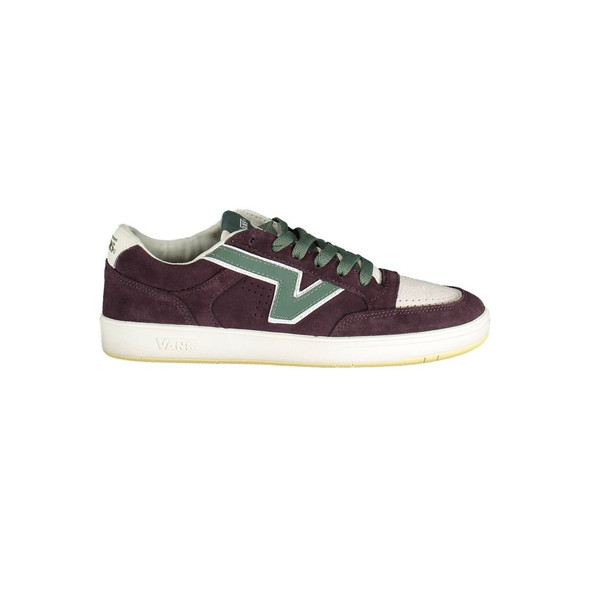 Vans Purple Leather Men Sneaker Vans Purple Leather Men Sneaker