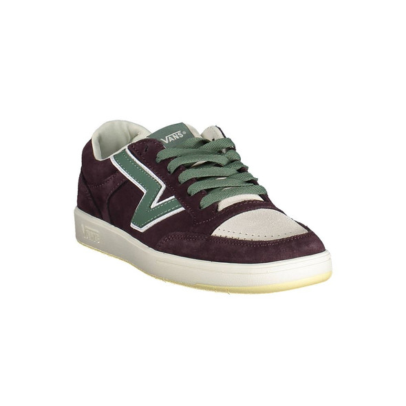 Vans Purple Leather Men Sneaker Vans Purple Leather Men Sneaker