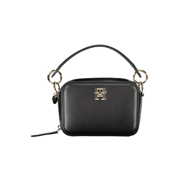 Black Polyethylene Women Handbag TO-20447 Black Polyethylene Women Handbag TO-20447