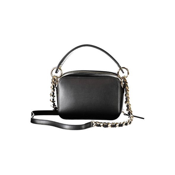 Black Polyethylene Women Handbag TO-20447 Black Polyethylene Women Handbag TO-20447