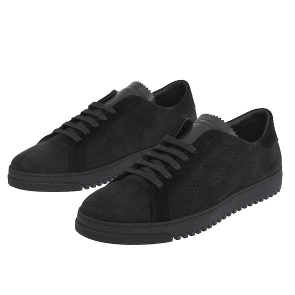 Black Calfskin Women Sneaker OF-9531 Black Calfskin Women Sneaker OF-9531