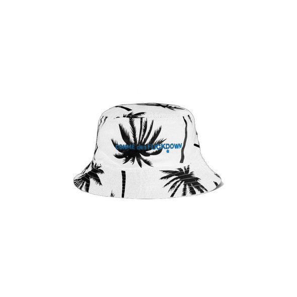 Comme Des Fuckdown Palm Print Chic Fisherman Hat Comme Des Fuckdown Palm Print Chic Fisherman Hat
