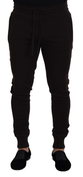 Brown Cashmere Trousers Bottoms Drawstring Pants Brown Cashmere Trousers Bottoms Drawstring Pants