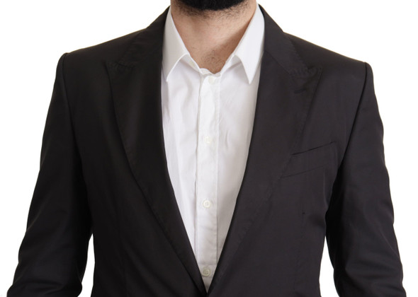 Black Single Breasted TAORMINA Breasted Blazer Black Single Breasted TAORMINA Breasted Blazer