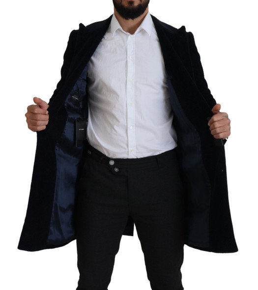 Black Cotton Cardigan Long Coat Men Jacket Black Cotton Cardigan Long Coat Men Jacket