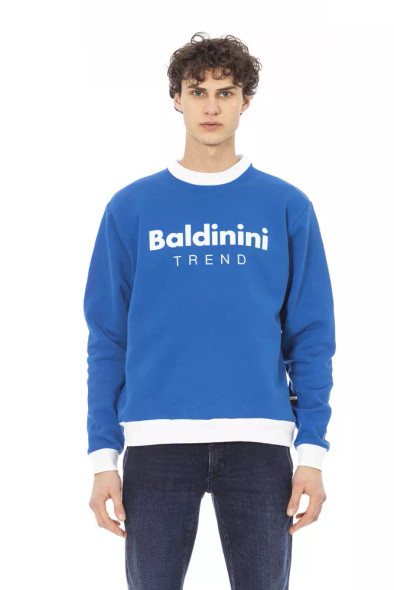 Blue Cotton Men Sweater BA-22666 Blue Cotton Men Sweater BA-22666