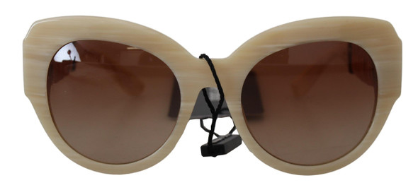 Beige Acetate Full Rim Brown Lense DG4294 Sunglasses Beige Acetate Full Rim Brown Lense DG4294 Sunglasses