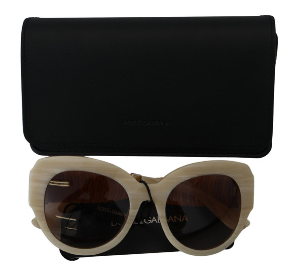 Beige Acetate Full Rim Brown Lense DG4294 Sunglasses Beige Acetate Full Rim Brown Lense DG4294 Sunglasses