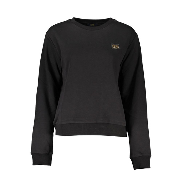 Cavalli Class Black Cotton Women Sweater Cavalli Class Black Cotton Women Sweater