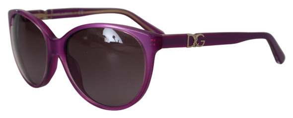 Dolce & Gabbana Purple Acetate Frame Round Shades DG4171P Sunglasses Dolce & Gabbana Purple Acetate Frame Round Shades DG4171P Sunglasses