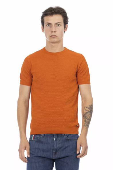 Orange Cotton Men Sweater BA-22908 Orange Cotton Men Sweater BA-22908
