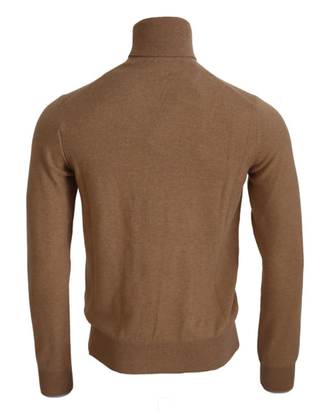 Beige Cashmere Turtleneck Pullover Sweater TSH7515 Beige Cashmere Turtleneck Pullover Sweater TSH7515