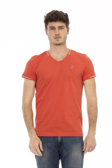 Orange Cotton Men T-Shirt TR-22894 Orange Cotton Men T-Shirt TR-22894