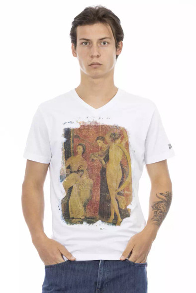 White Cotton Men T-Shirt TR-22879 White Cotton Men T-Shirt TR-22879