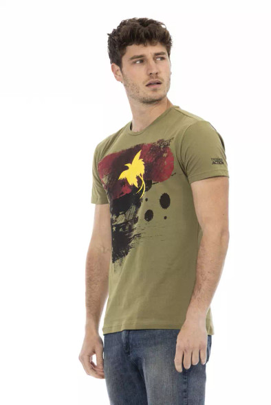Green Cotton Men T-Shirt TR-22720 Green Cotton Men T-Shirt TR-22720
