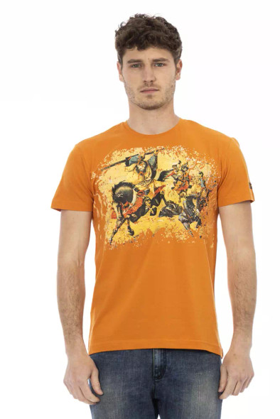 Orange Cotton Men T-Shirt TR-22705 Orange Cotton Men T-Shirt TR-22705