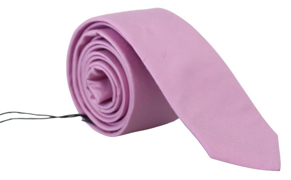 Pink Classic Men Necktie Accessory Silk Tie Pink Classic Men Necktie Accessory Silk Tie