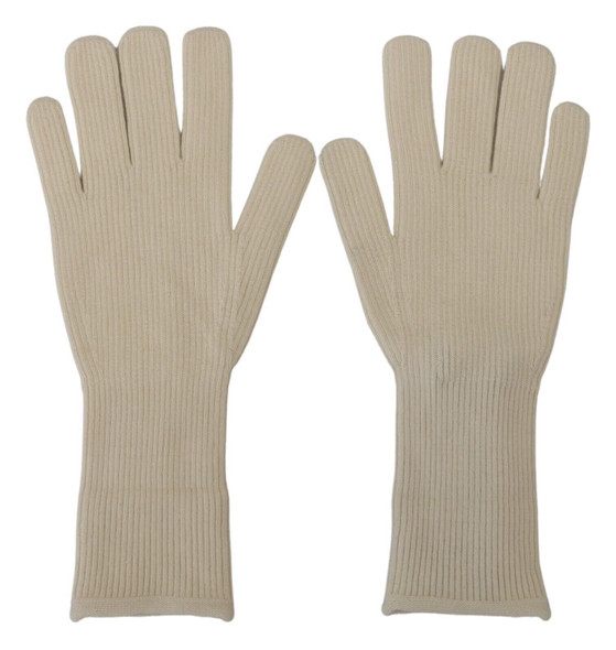White Cashmere Knitted Hands Mitten Mens Gloves White Cashmere Knitted Hands Mitten Mens Gloves